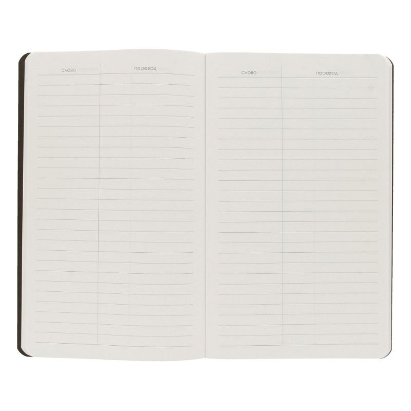 Блокнот для записи иностранных слов "Botanica эвкалипт популус", A5, 48 листов, зеленый