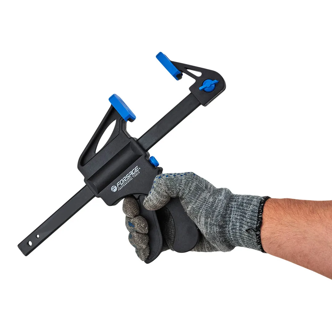 Набор струбцин 100 мм - 2 шт, 150 мм - 2 шт, 4 пр Forsage F-38405