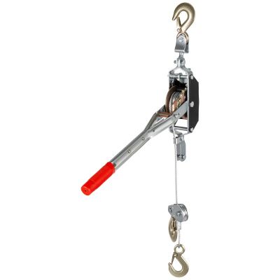 Лебедка рычажная, тяга 2 т., подъем 0,8 т., одинарное храповое колесо Matrix 52220