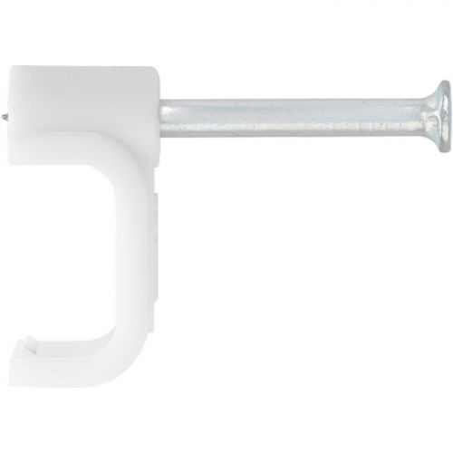 Скобы электроустановочные, прямоугольный профиль Сибртех