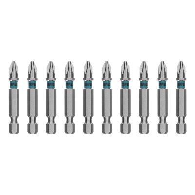 Бита PH2х50мм, сталь S2, шестигр., отрывн., 10 шт. Gross 113305