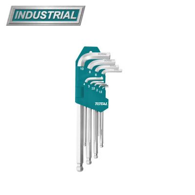 Набор ключей Torx 1,5-10 мм 9 пр. TOTAL THT106292