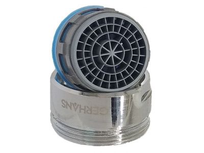 Аэратор Neoperl CASCADE® SLC® М24 наружная резьба, «Умное» удаление известковых отложений K40551 Gerhans