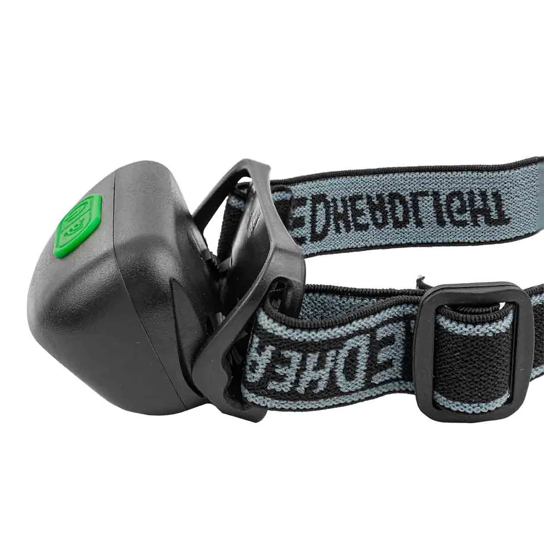 Фонарь светодиодный налобный аккумуляторный с сенсором бесконтактного включения 4 реж.раб., 500мАч RockForce RF-GF1110