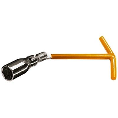 Ключ свечной, 21 мм, с шарниром Sparta 138405