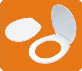 Сидение унитаза универсальное, белый, микролифт, AntiBak СУ64.06.80 УКЛАД