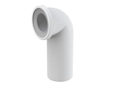 Колено для унитаза 90°, Alcaplast A90-90-BL-01