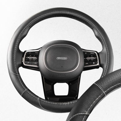 Оплетка экокожа M Art- 4 Черная SKYWAY S01102312