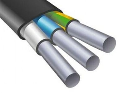 Кабель АВВГ-П 3х2,5 (бухта 100м) черный БелРосКабель 4814918087062