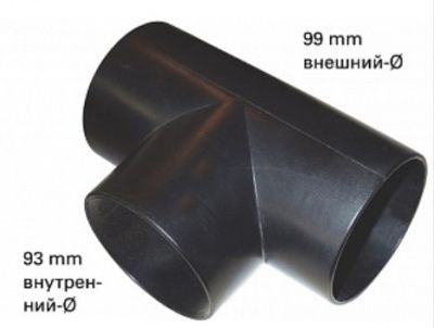 Разветвитель d=93/99 мм для шланга пылесоса и стружкоотсоса, METABO 0913031296