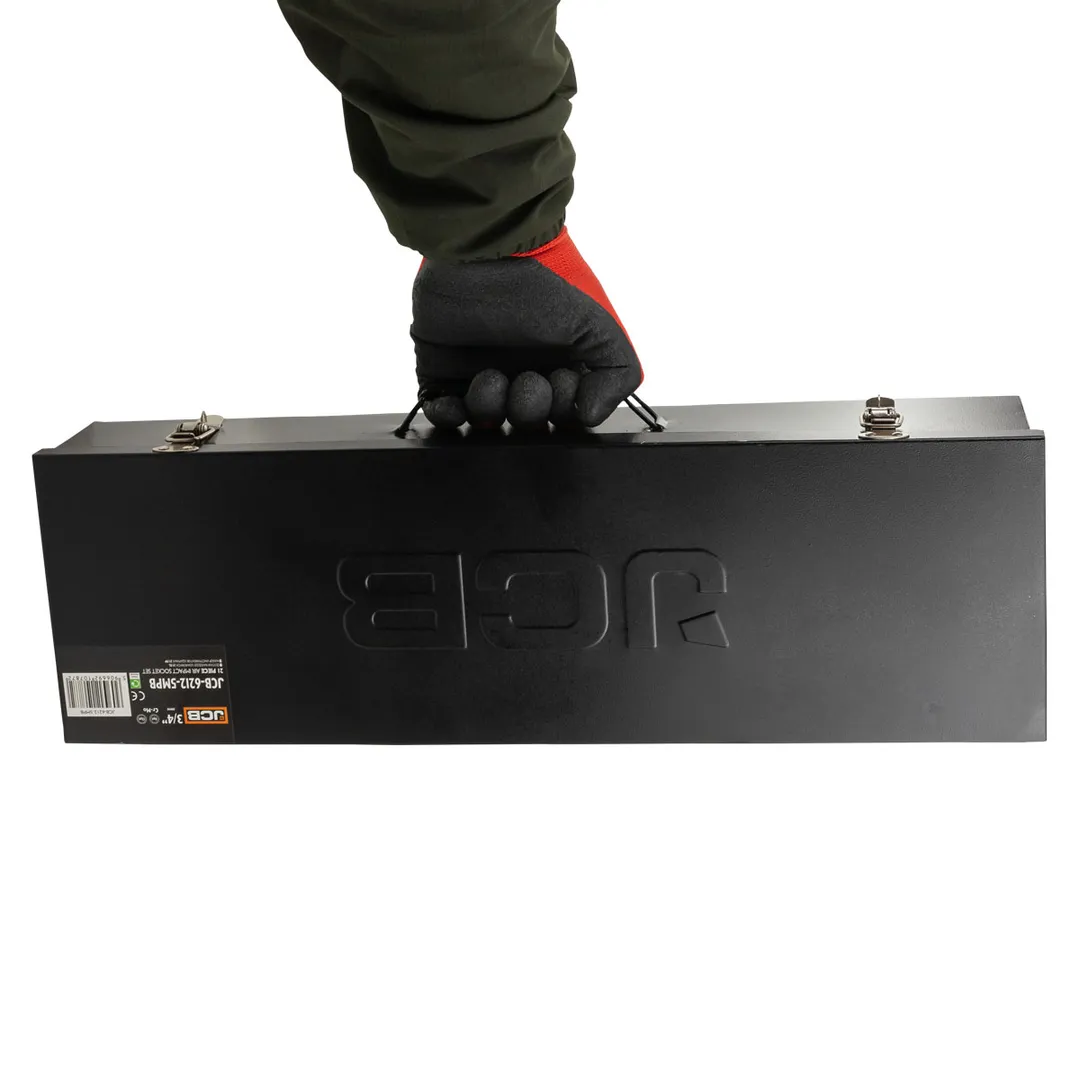 Набор инструментов ударных 3/4'' 21 пр 6-гр 17-36 мм, 12-гр 38-50 мм JCB JCB-6212-5MPB