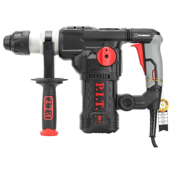 Перфоратор SDS-Plus электрич., верт, 1500Вт, 6,0Дж, 3реж, Ø32мм, 0-920об/мин PIT PBH32-C6