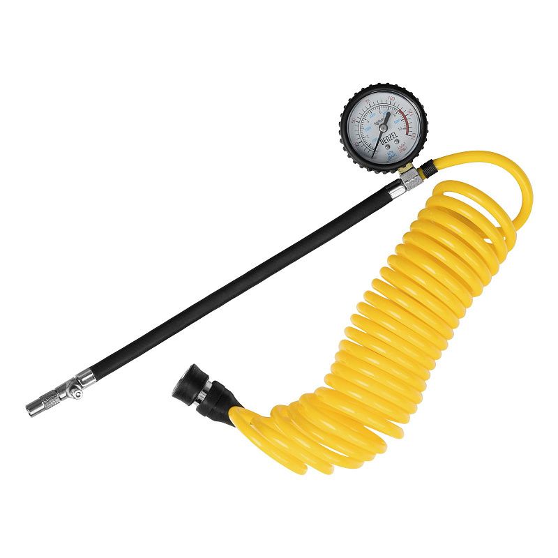 Компрессор автомобильный AC-75, 12 В, 10 атм., 75 л/мин, LED Denzel 58051