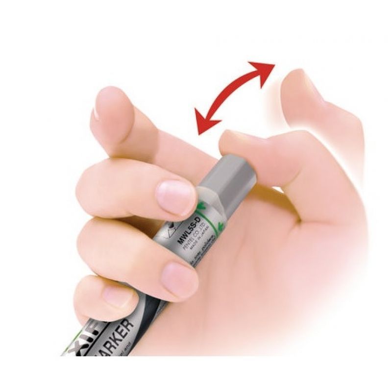 Набор маркеров для доски "MAXIFLO" со щеткой, 4 шт, ассорти