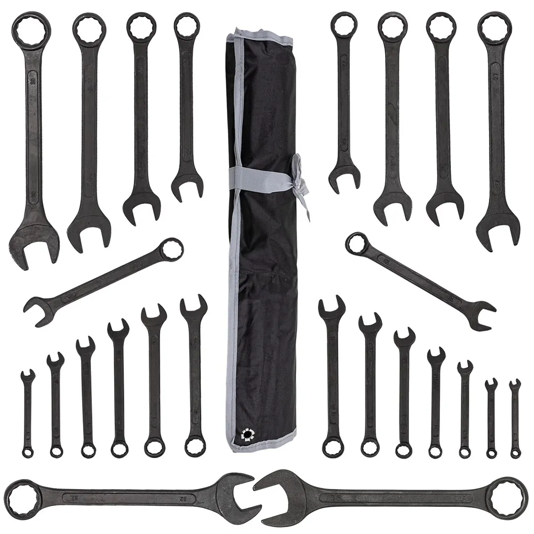 Набор комбинированных ключей 6-32 мм, рожковый ключ 36х41 мм 25 пр SIGMATOOL Sigmatool-5261P36 Black