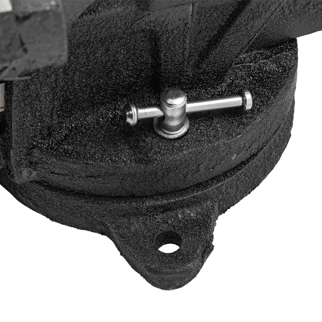 Тиски стальные поворотные с наковальней 6'', 150 мм RockForce RF-6540106