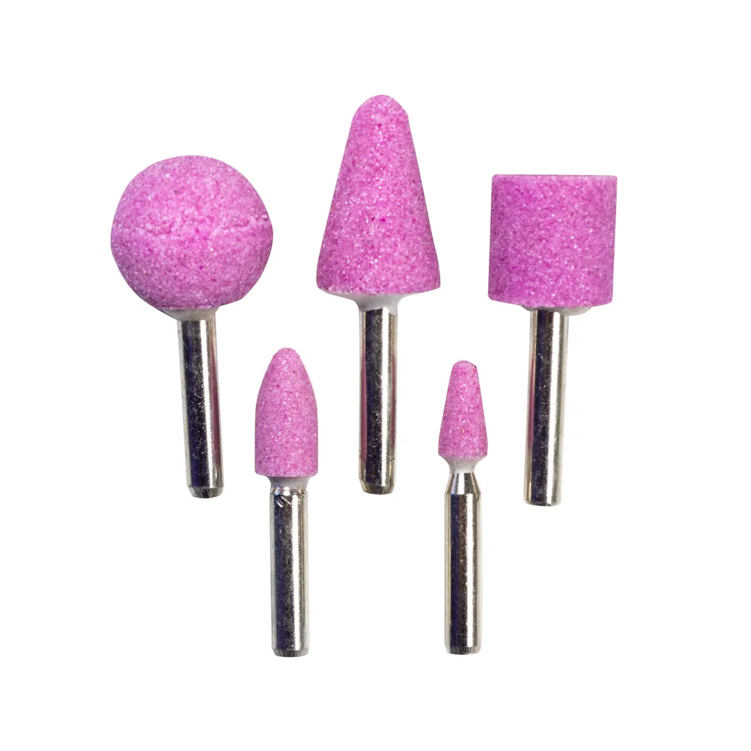 Набор камней абразивных 5 пр., хвостовик - 6 мм Forsage F-GSK503