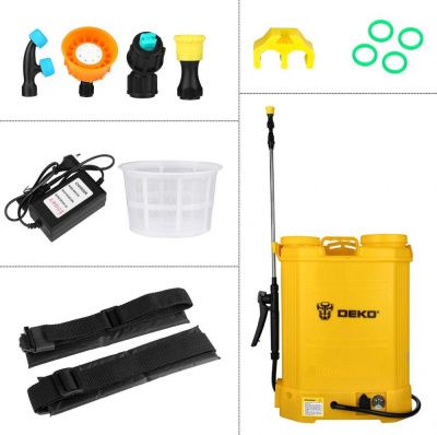 Опрыскиватель ранцевый аккумуляторный DKSP10 16 л 065-0942 DEKO 065-0942