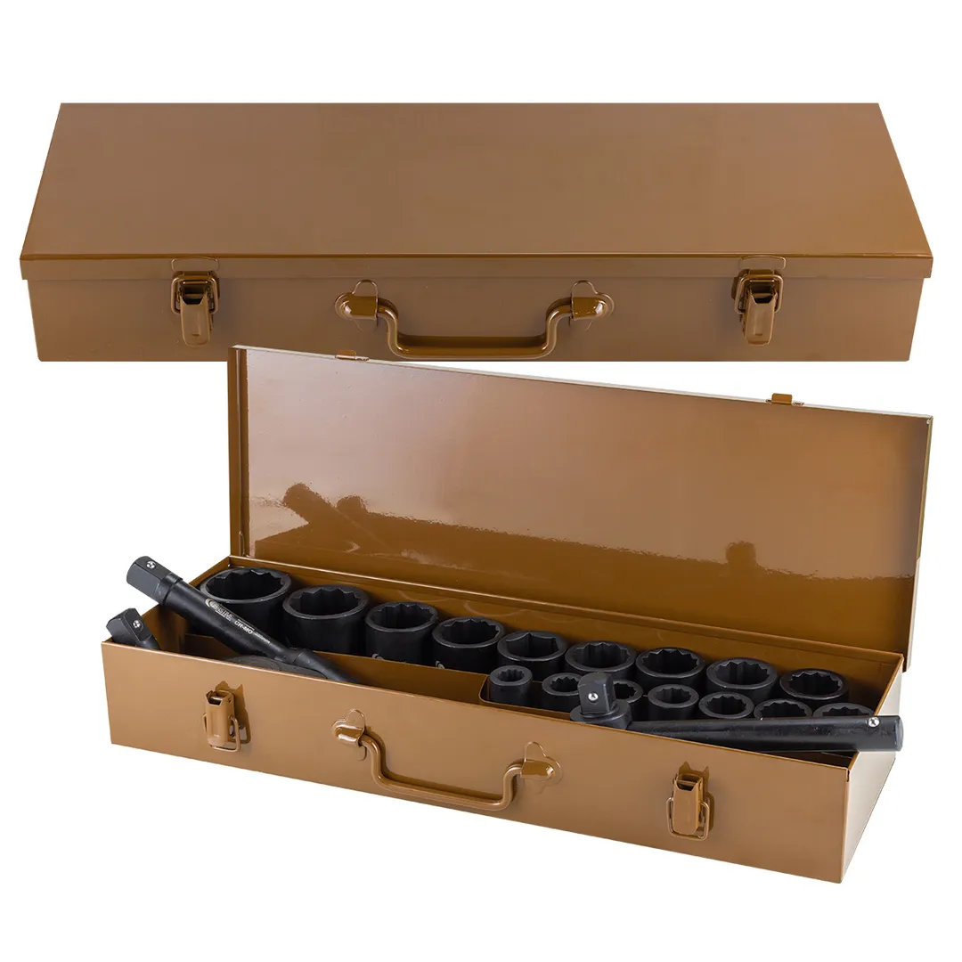 Набор инструментов ударных 21 пр. 3/4'', 12-гр. FORSTIME FT-6212-9MPB