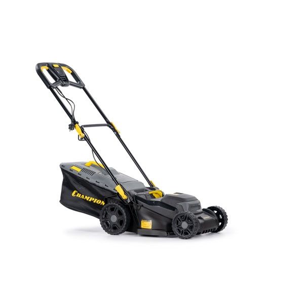 Газонокосилка электрическая, 1,8 кВт, травосб.40 л, ширина 400 мм 25-75 мм CHAMPION EM4018