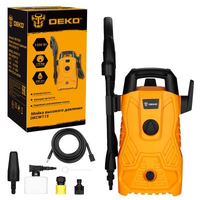 Мойка высокого давления DKCW115 DEKO 084-2040