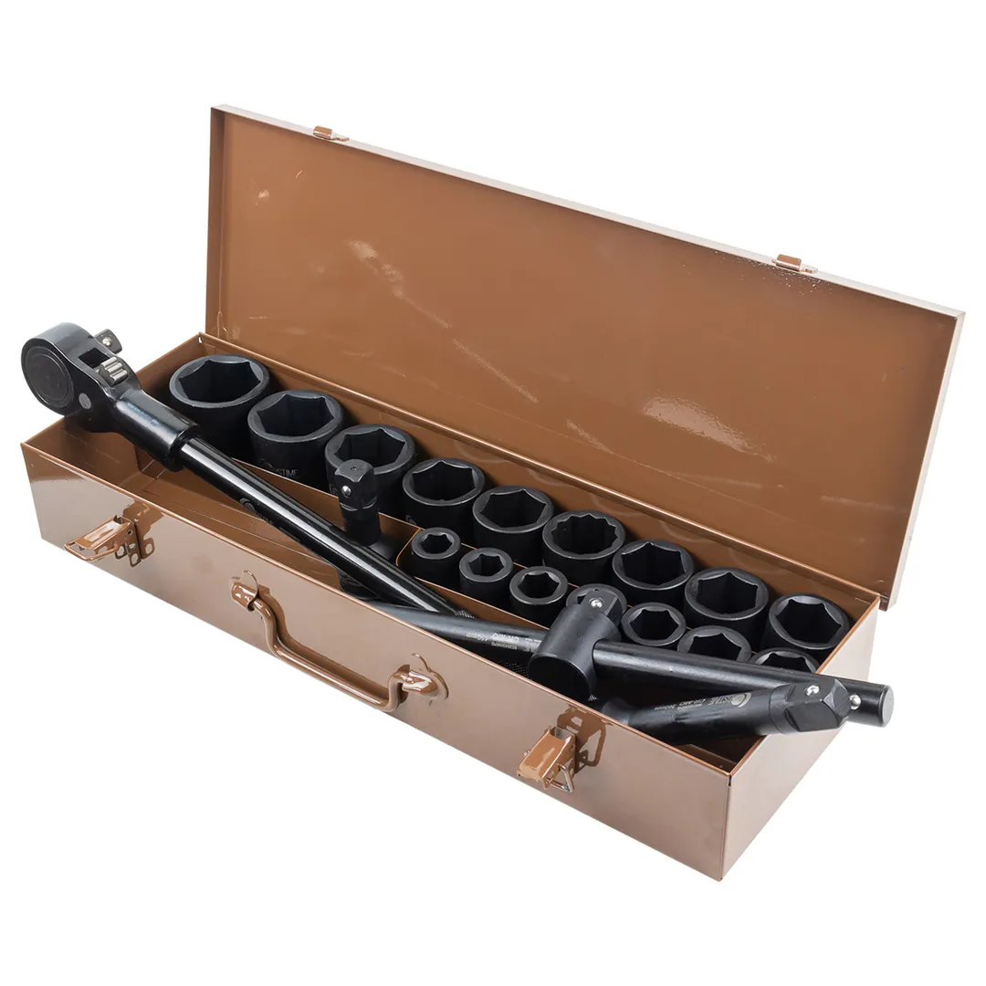 Набор инструментов ударных 21 пр. 3/4'', 6-гр. FORSTIME FT-6212-5MPB