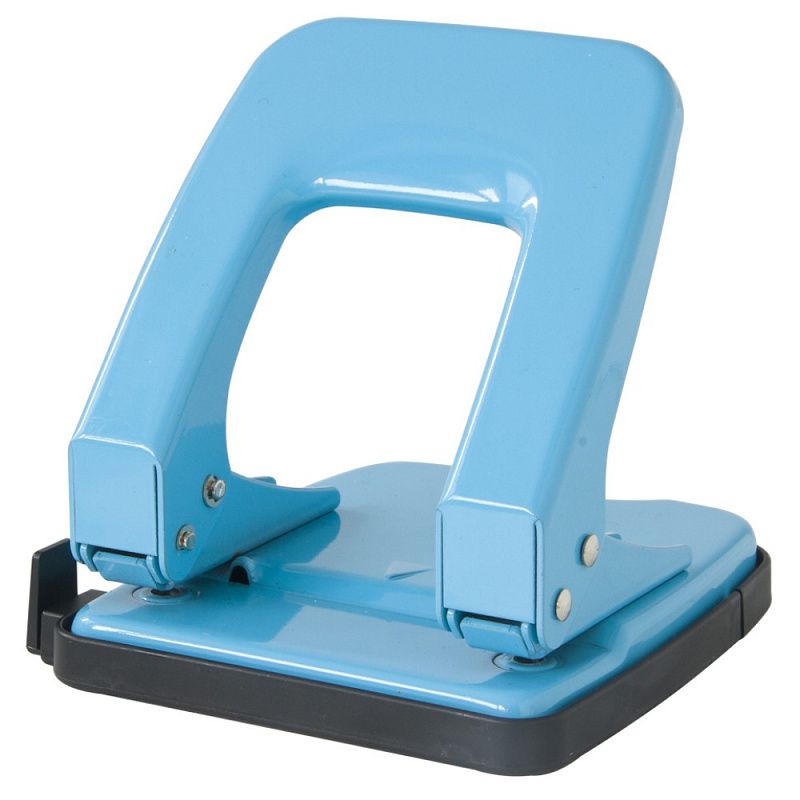 Дырокол "Deli Rio 0138", 35 листов, ассорти