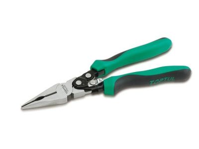 Тонкогубцы с двойным усилием 200 мм Toptul DFBE228E