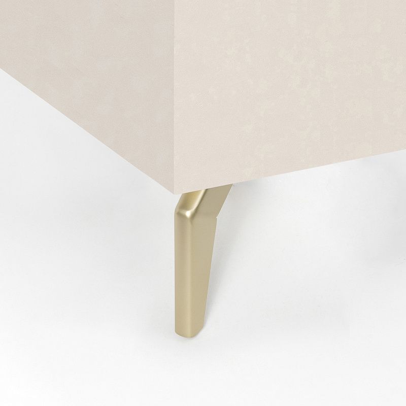 Опора мебельная мет. BONDA h150 матовое золото AKS 113003