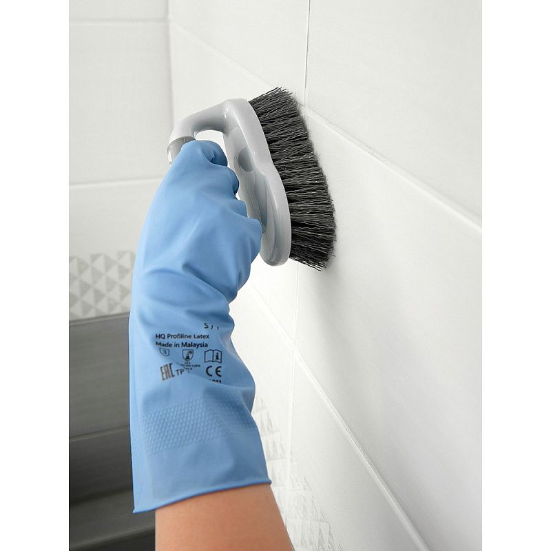 Щетка универсальная утюжок HQ Profiline, 15 см, жесткая, серый