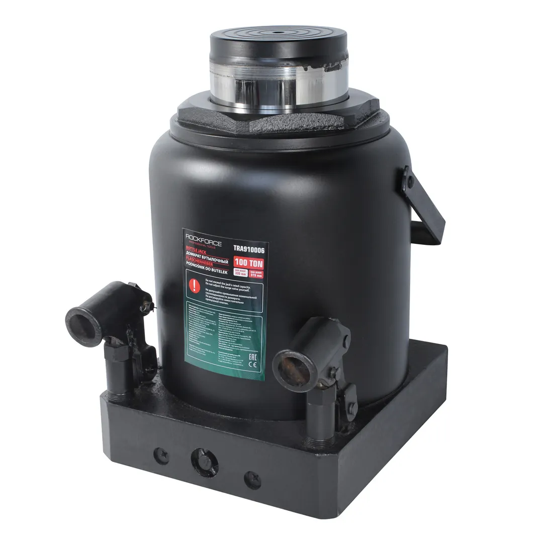 Домкрат бутылочный 100 т., 300-500 мм RockForce RF-TRA910006