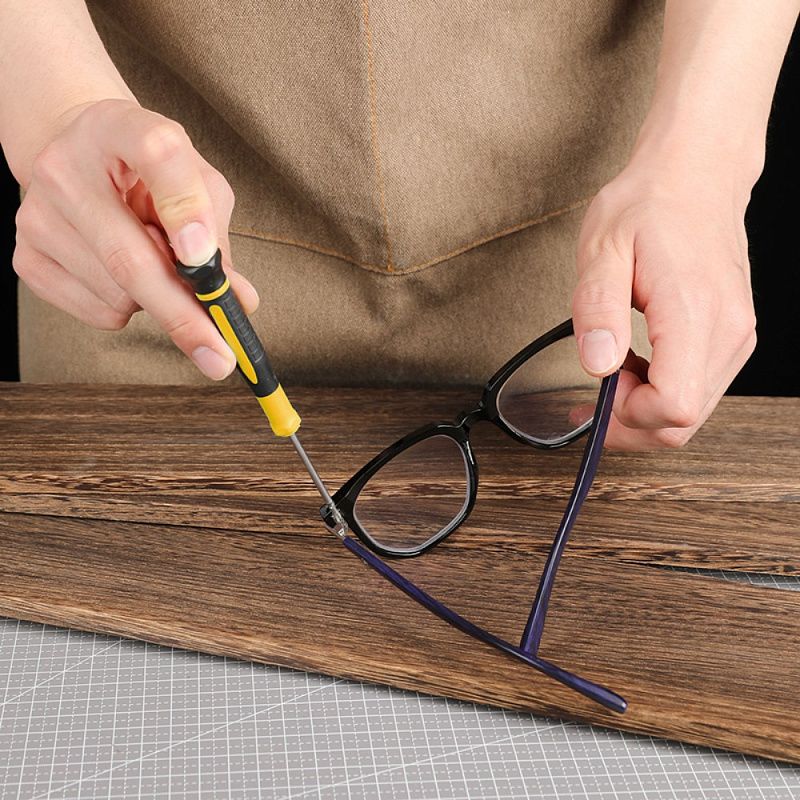 Набор прецизионных отверток Deli YS EDL241007 SL,PH, Torx, 7шт, кейс, черный, желтый