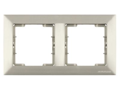 Рамка 2-ая горизонтальная титан DARIA Mutlusan 2120 800 1283