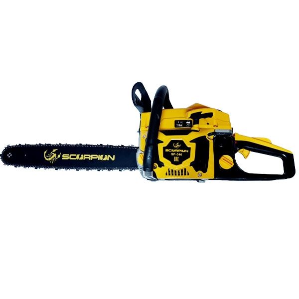 Пила цепная бензиновая SCORPION, 2200 Вт/3,2 л.с., 52 см. куб., шина 450 мм/18", цепь 0,325-1,5-72