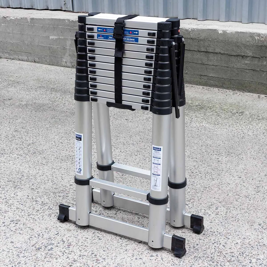 Стремянка телескопическая алюм. бытовая 5.0м 13+13 ступ. Scheppach Sch-UP500-2