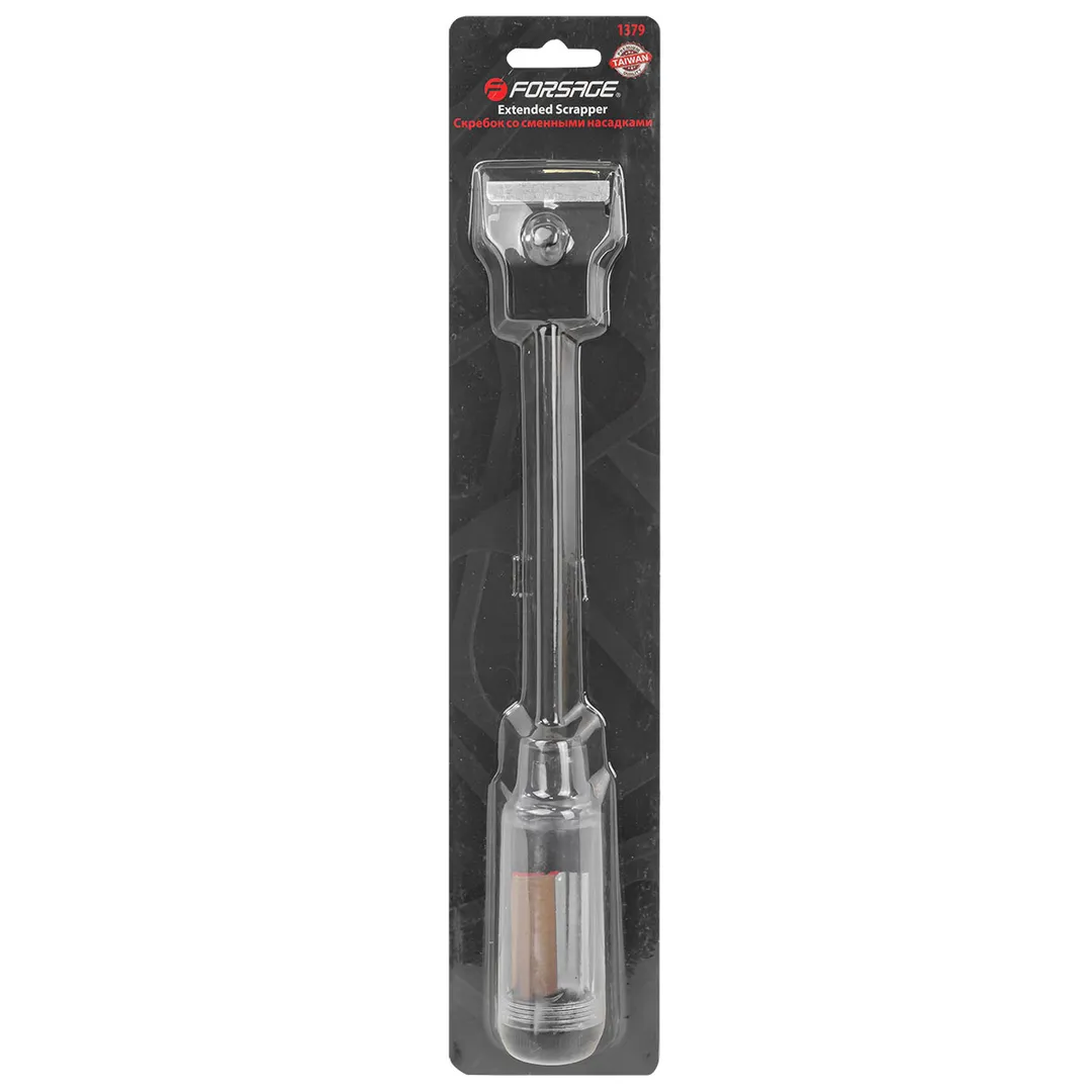 Скребок со сменными насадками Forsage F-1379