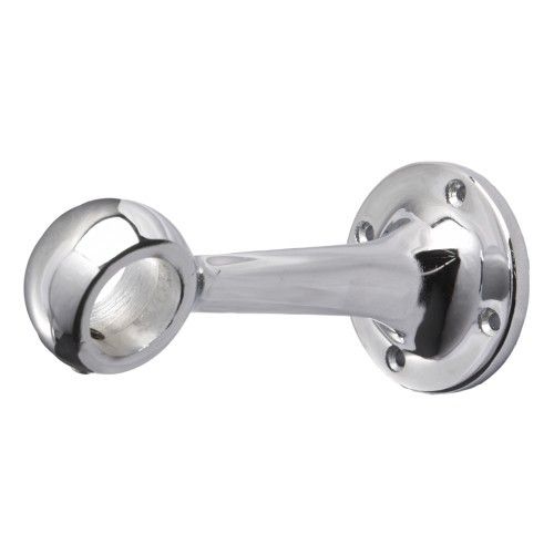 Держатель дистанционный проходной трубы d25, 570, хром AKS 82884