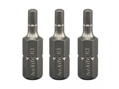Бита HEX3.0, 25 мм, C-form, 3 шт. Makita B-23690