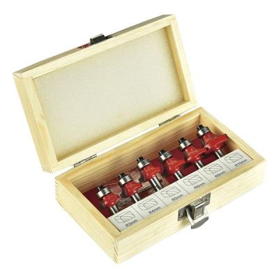 Набор фрез по дереву 6шт PIT ACTW09-006A