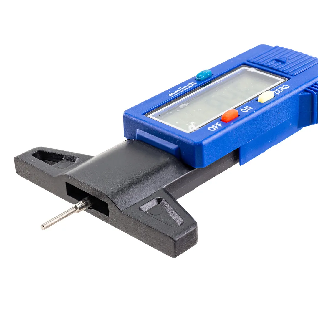 Цифровой измеритель глубины протектора 0-25.4 мм, погрешность 0.01 мм, 0˚-40˚ Forsage F-40342