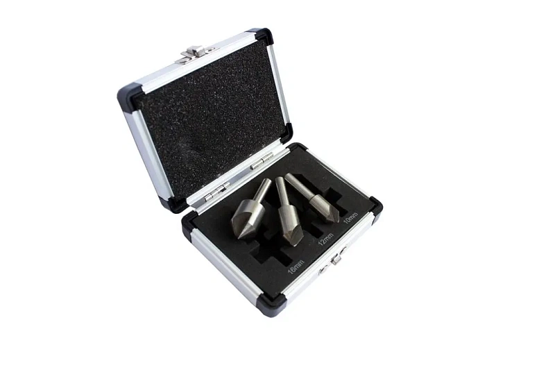 Набор зенкеров 10, 12, 16 мм 3 пр RockForce RF-44729B