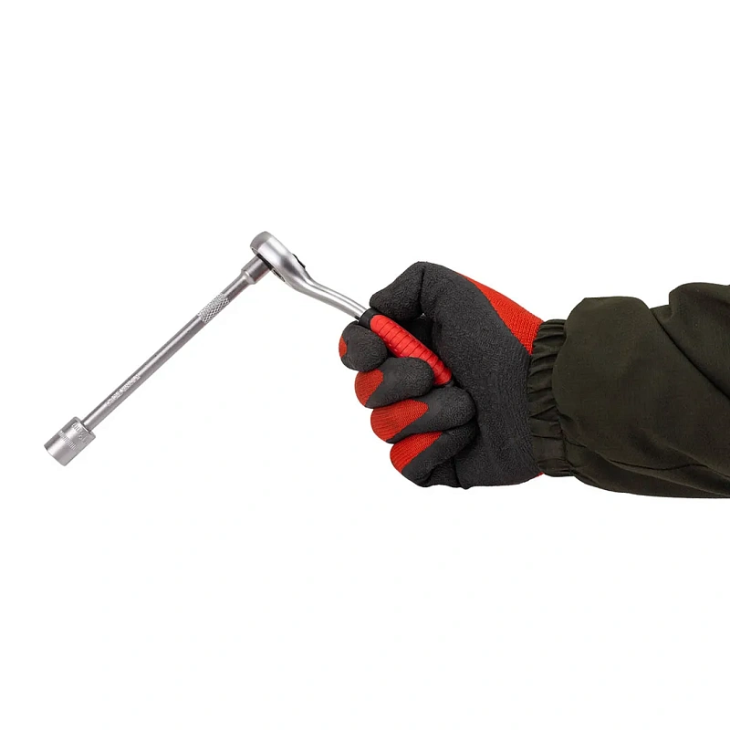 Набор головок 4-13 мм 1/4'' 6-гр, с трещоткой и удлинителем 12 пр ForceKraft FK-014-5 MSA