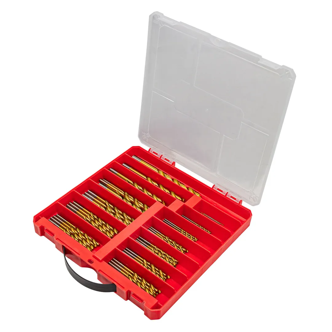 Набор сверл по металлу 100 пр. 1-10 мм ForceKraft FK-924U100