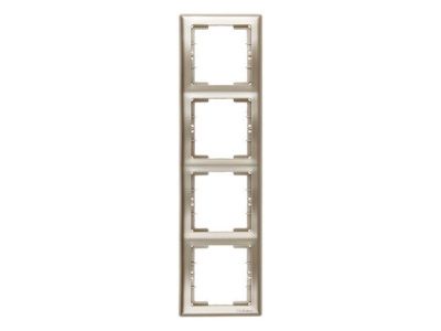 Рамка 4-ая вертикальная титан, DARIA, Mutlusan 2120 800 2483