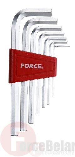 Набор 6-гр. ключей Force 5072 (2.5-10 мм) 7 пр.