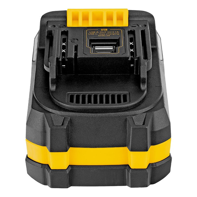 Батарея аккумуляторная BH-20-6.0, Li-Ion, USB, 20 В, 6,0 Ач Denzel 28446