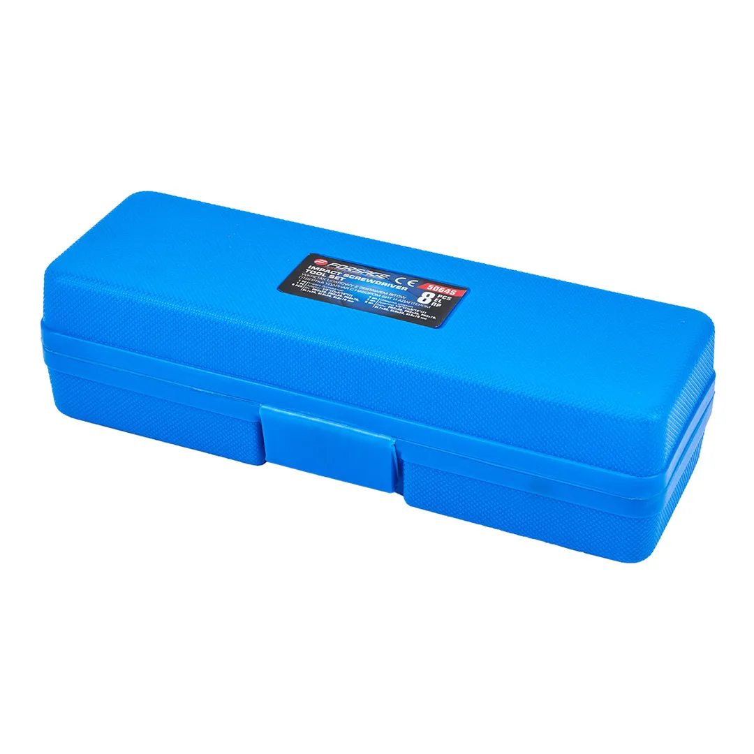 Отвертка ударно-поворотная с набором бит и адаптером 8 пр Forsage F-5064S