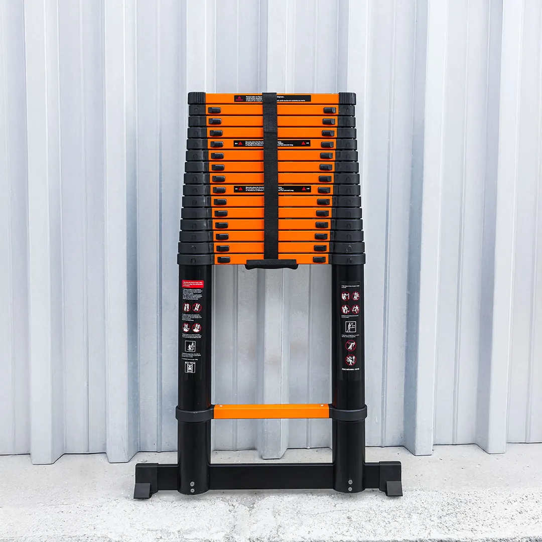 Лестница телескопическая алюм. бытовая 6.2 м, 16 ступ. ISMA ISMA-UP620