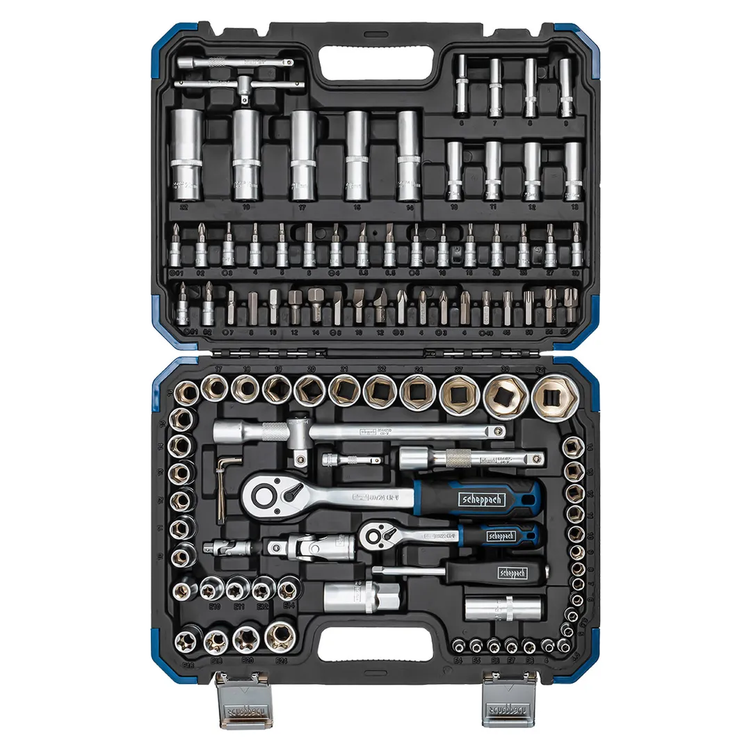 Набор инструментов 1/4''&1/2'', 108 пр. 6-гр Scheppach Sch-41082-5