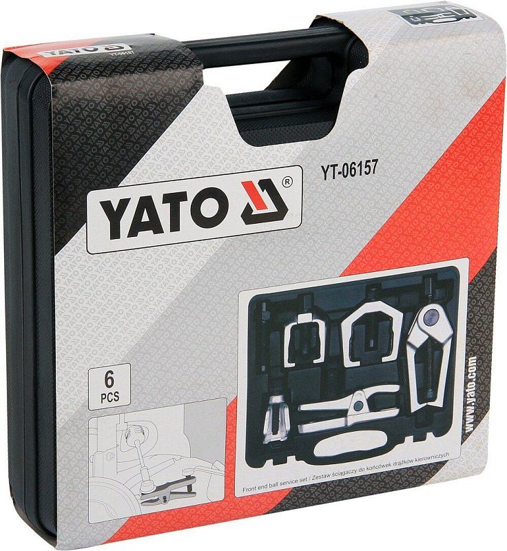 Набор съёмников шаровых опор и рулевых наконечник Yato YT-06157